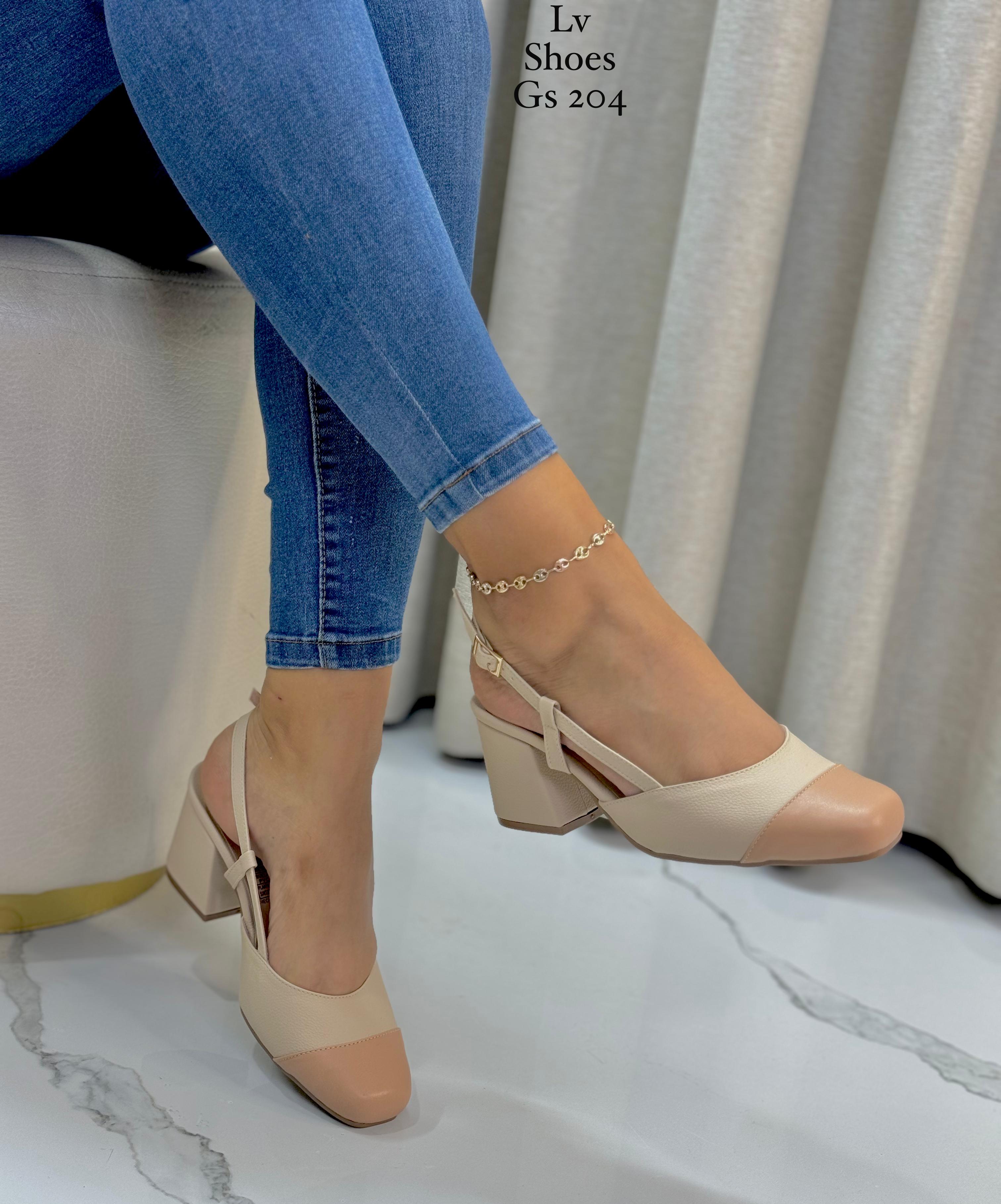 CALZADO TACON CUBANO