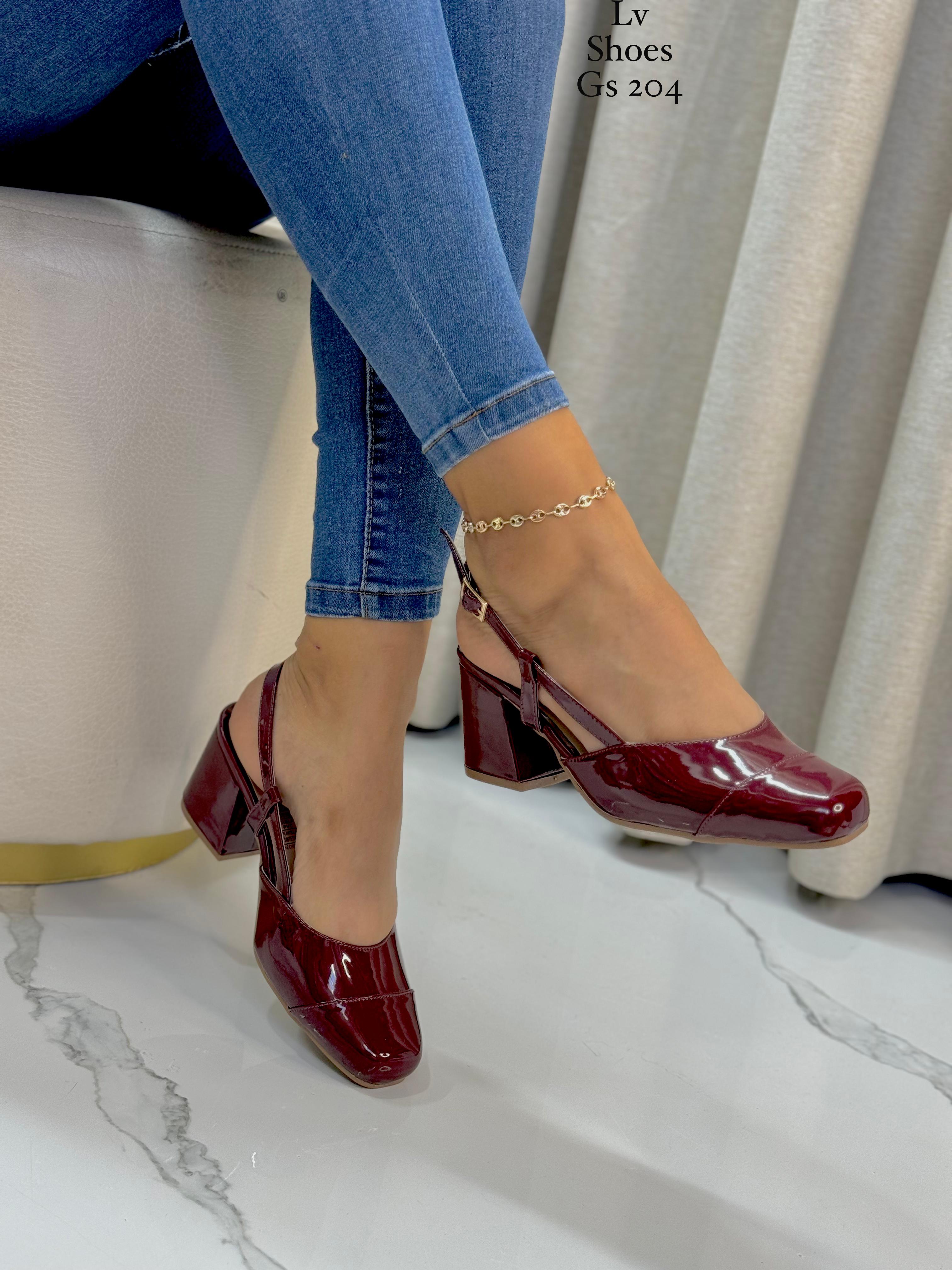 CALZADO TACON CUBANO